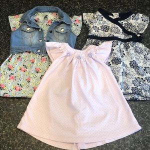 3 girls dresses 18 month